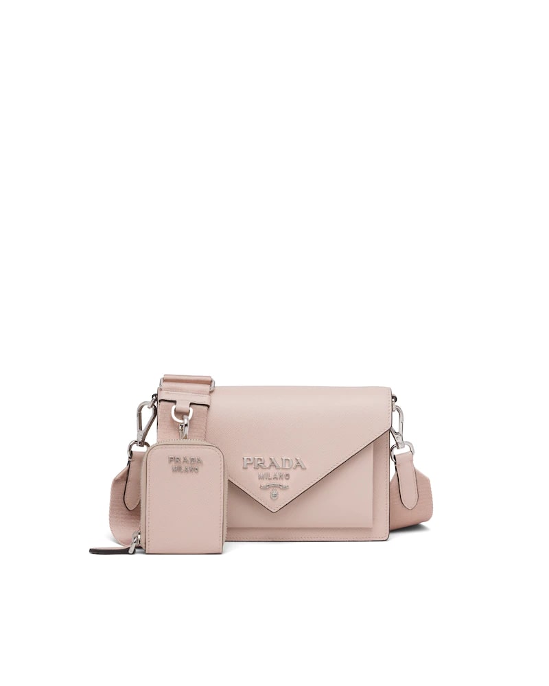 prada saffiano envelope mini bag