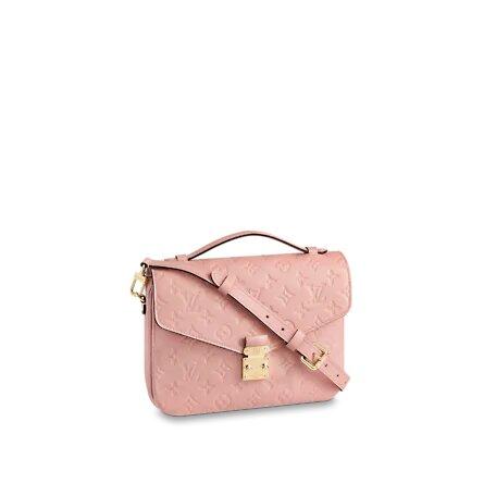 Louis Vuitton Pochette Métis Trianon Pink/Cream for Women