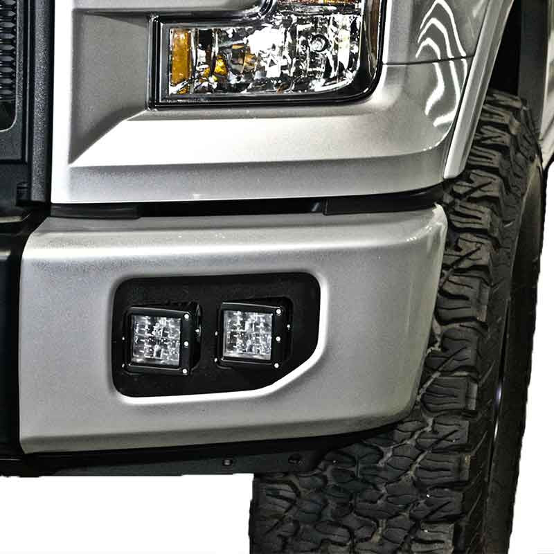 Ford F-150 Fog light LED Cube Brackets 2015-2017 – Apoc Industries