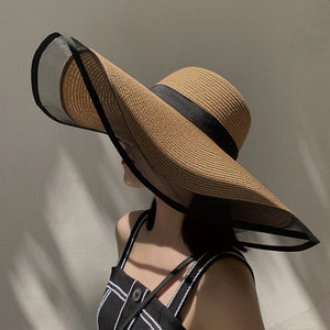 Big straw Sun Hat - Sexikinis Swim