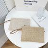 Weaving Wristlet Clutch Bag