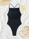 Lacy one piece swimsuit - Sexikinis Swim
