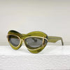 Cat Eye UV400 Outdoor Protection Double Frame sunglasses - Sexikinis Swim