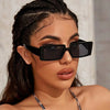 Small Frame Rectangle Sunglasses