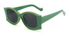 Colorful oversizedretro Sunglasses - Sexikinis Swim