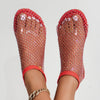 Luxury Round Toe Flat Bottom Sandals - Sexikinis Swim