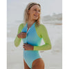 Aurie one piece long sleeve swimsuit