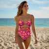 Puffer puff two piece swimsuit