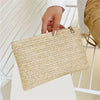 Weaving Wristlet Clutch Bag