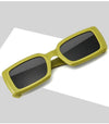 Women Small Rectangle Outdoor Travel Sunglasses