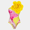 Daffodil one piece swimsuit