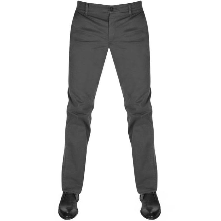 Boss by Hugo Boss Schino Regular D Chinos Grey - Gray - Casual Pants