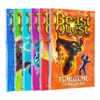 Beast Quest 6 Books Series 10 Children Collection Paperback Box 