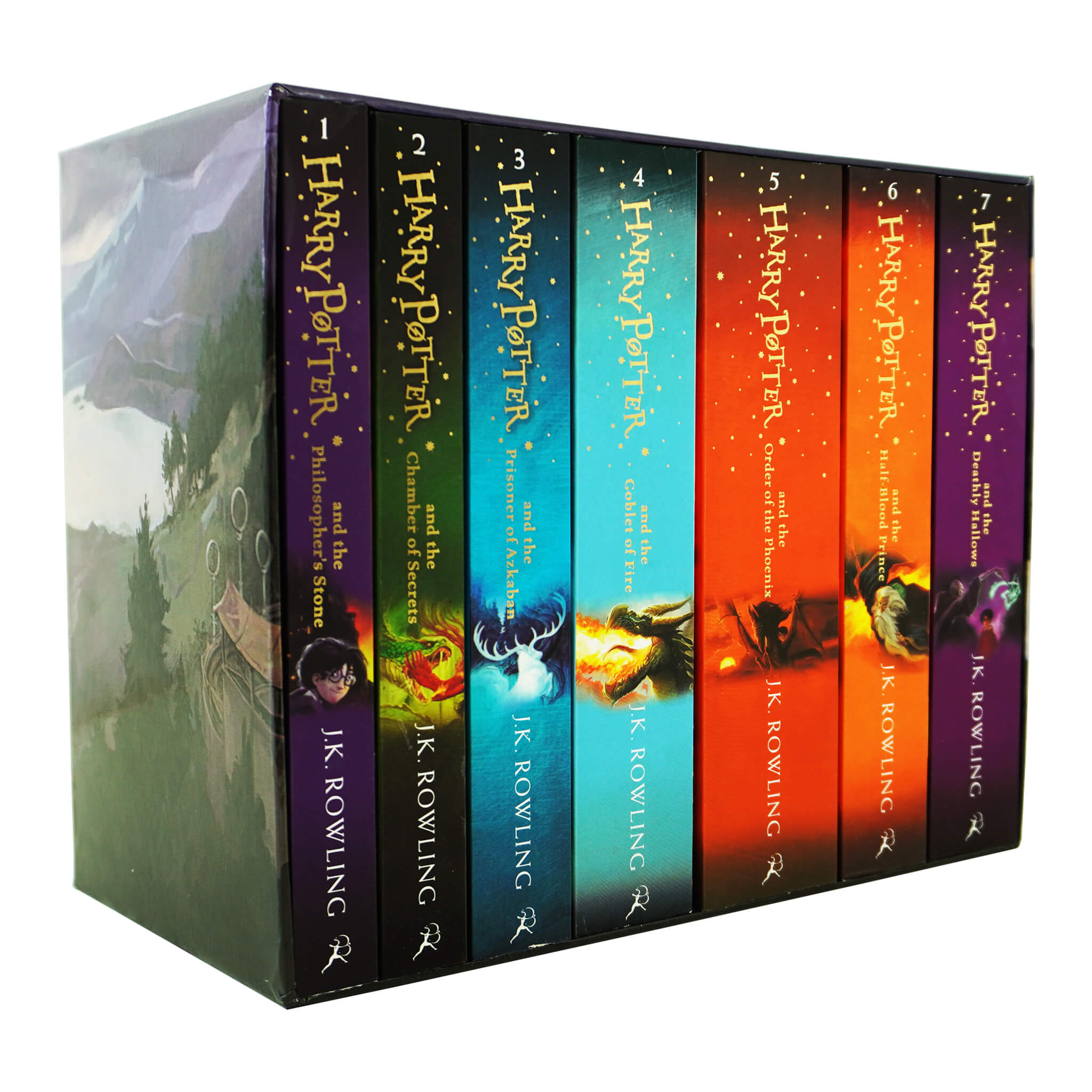 Jk Rowling Harry Potter Complete Collection 7 Books Gift Boxed Set Pack (Purple case) - 59.99 USD – Just Kids Books