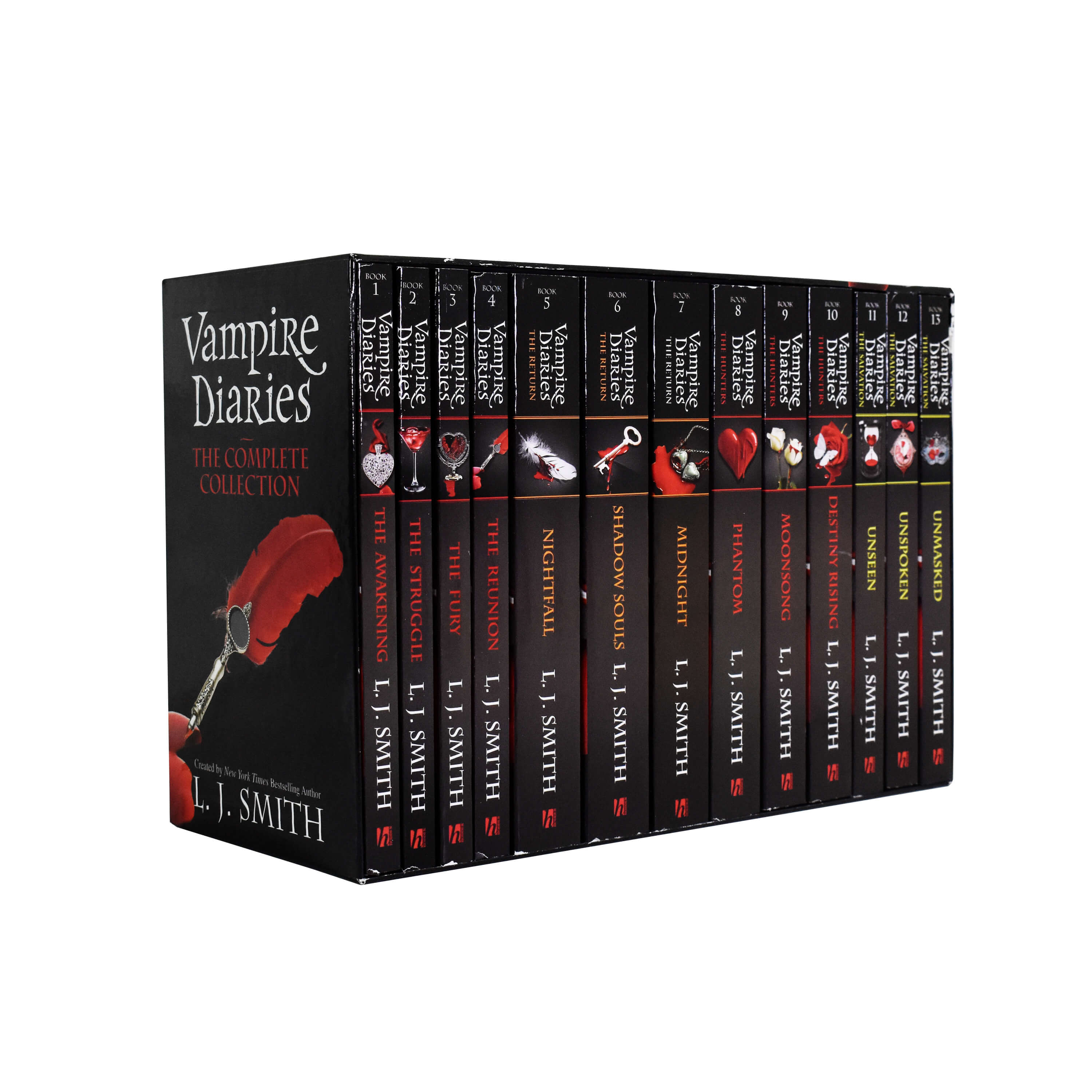 vampire diaries the complete collection 13 books box set by l j smit just kids books