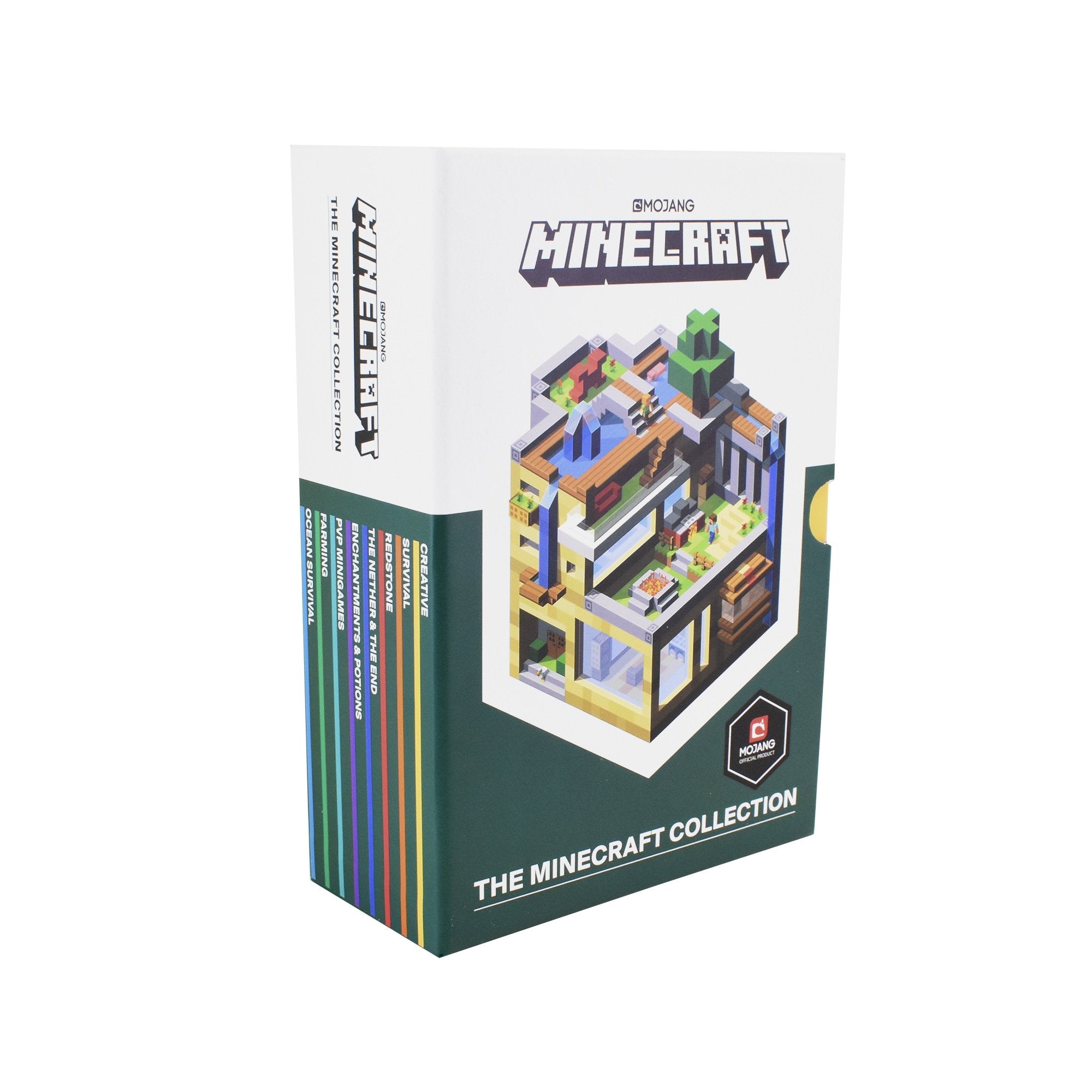 Minecraft: Minecraft: Guide Collection 4-Book Boxed Set (Updated) :  Survival (Updated), Creative (Updated), Redstone (Updated), Combat  (Hardcover) 