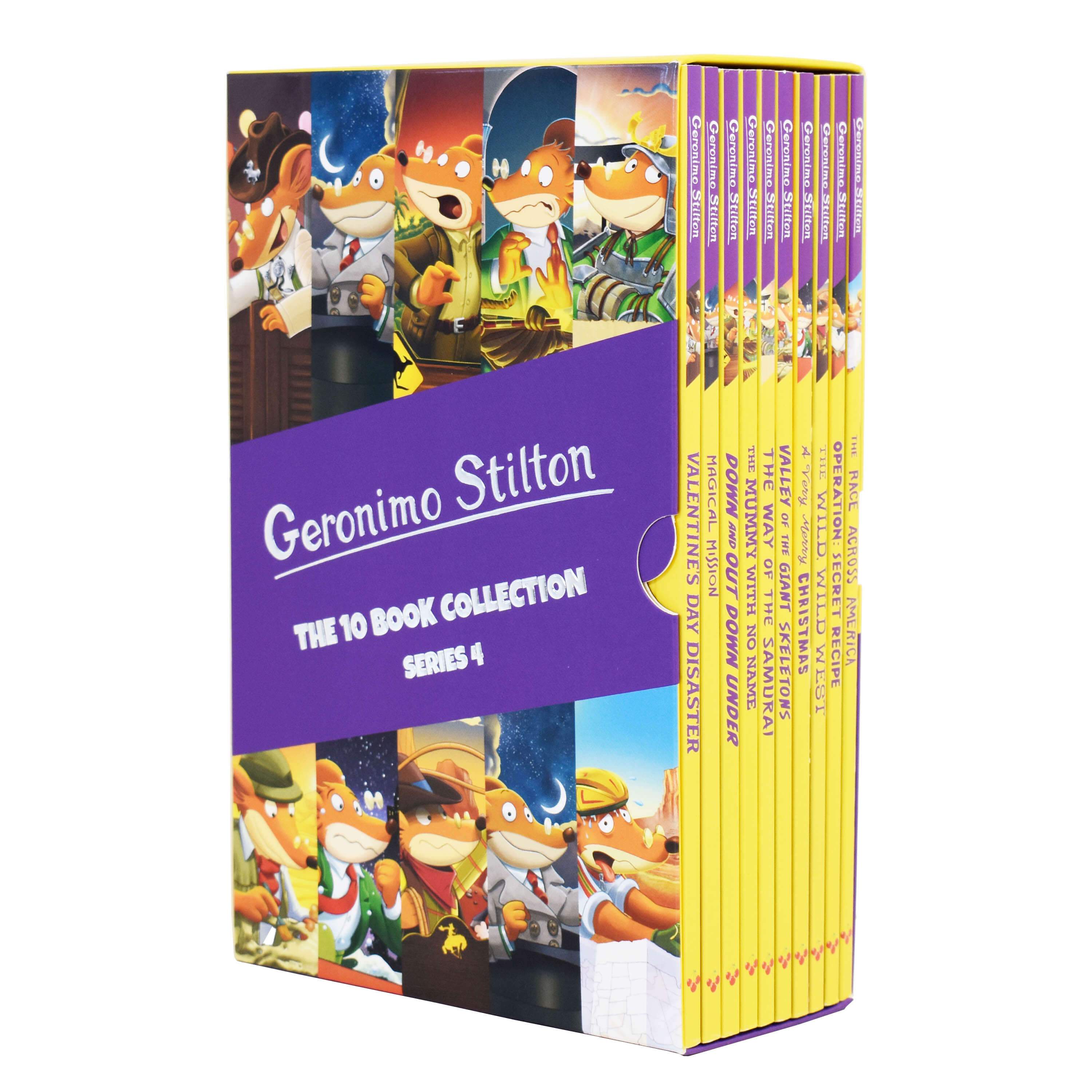 Geronimo Stilton 30 Books Series 1 To 3 Children Collection