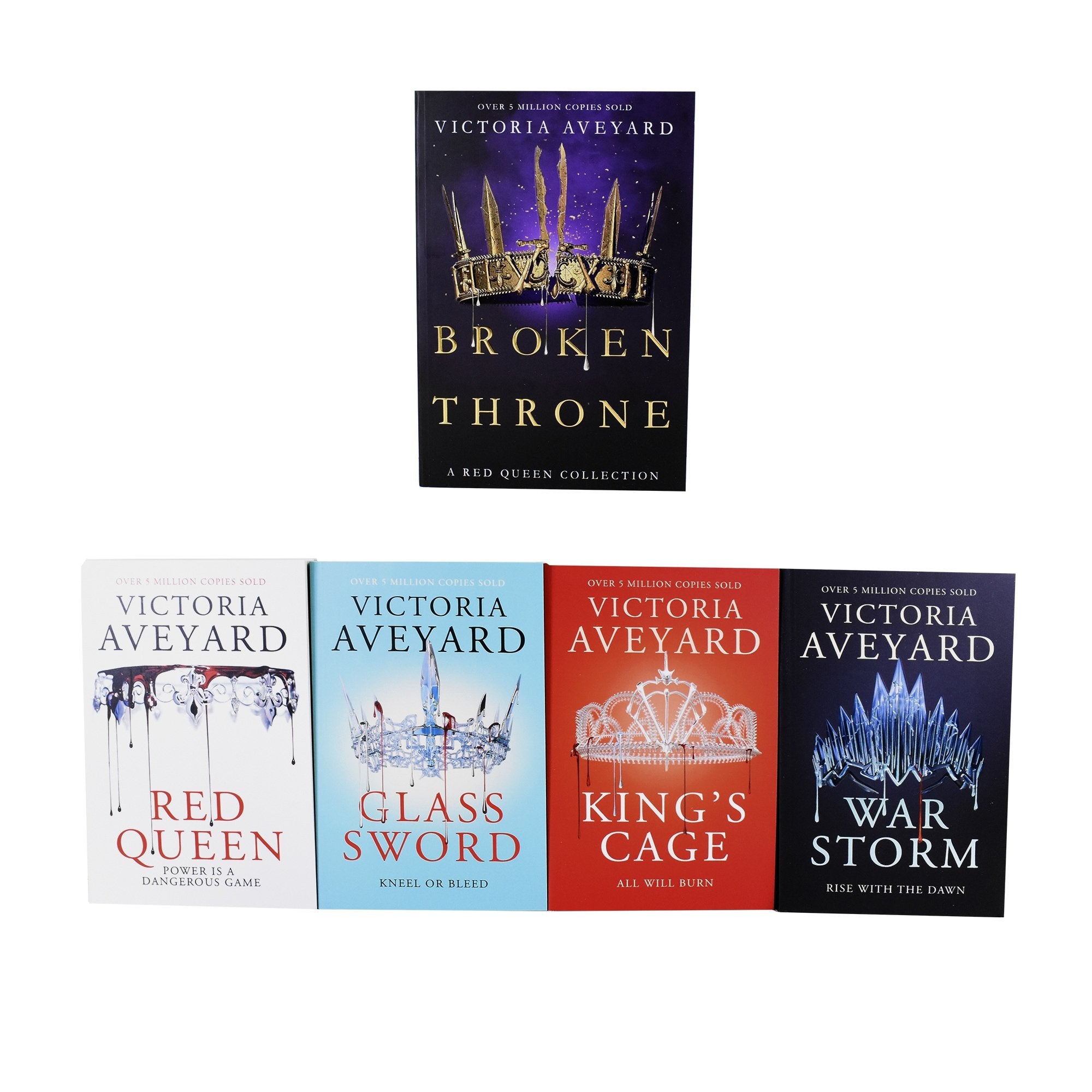 heldig Triumferende sol Red Queen Series 5 Books Young Adult Collection Paperback Set By Victo –  Just Kids Books