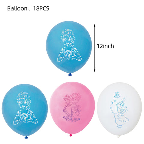 Frozen Birthday Party Foil Balloon - Perfect for Frozen themed Party - Shop Now on lylastore.com