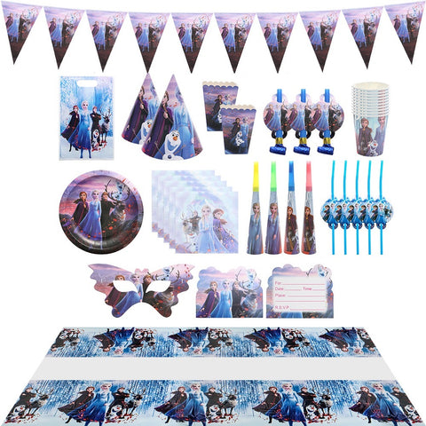 Frozen Birthday Party Decoration Set - Perfect for Frozen themed Party - Shop Now on lylastore.com
