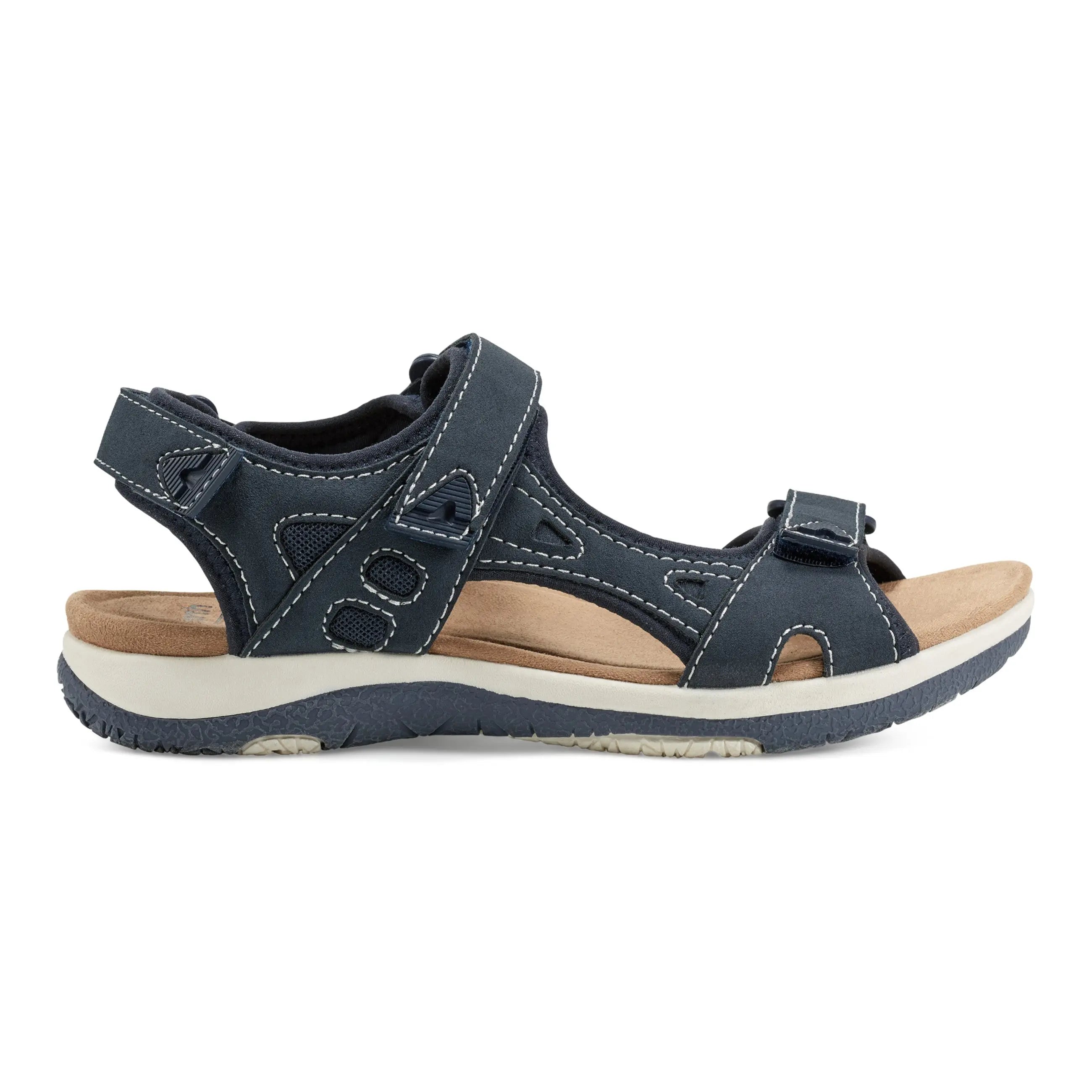 earth® Skylar Round Toe Lightweight Casual Flat Sandals – earth® shoes