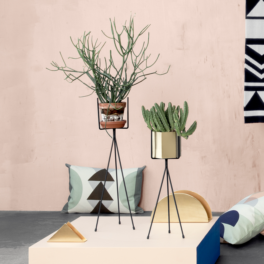 Retro Plant Stands | Ferm | Kontrast | Kontrast | Danish Furniture and Home Decor