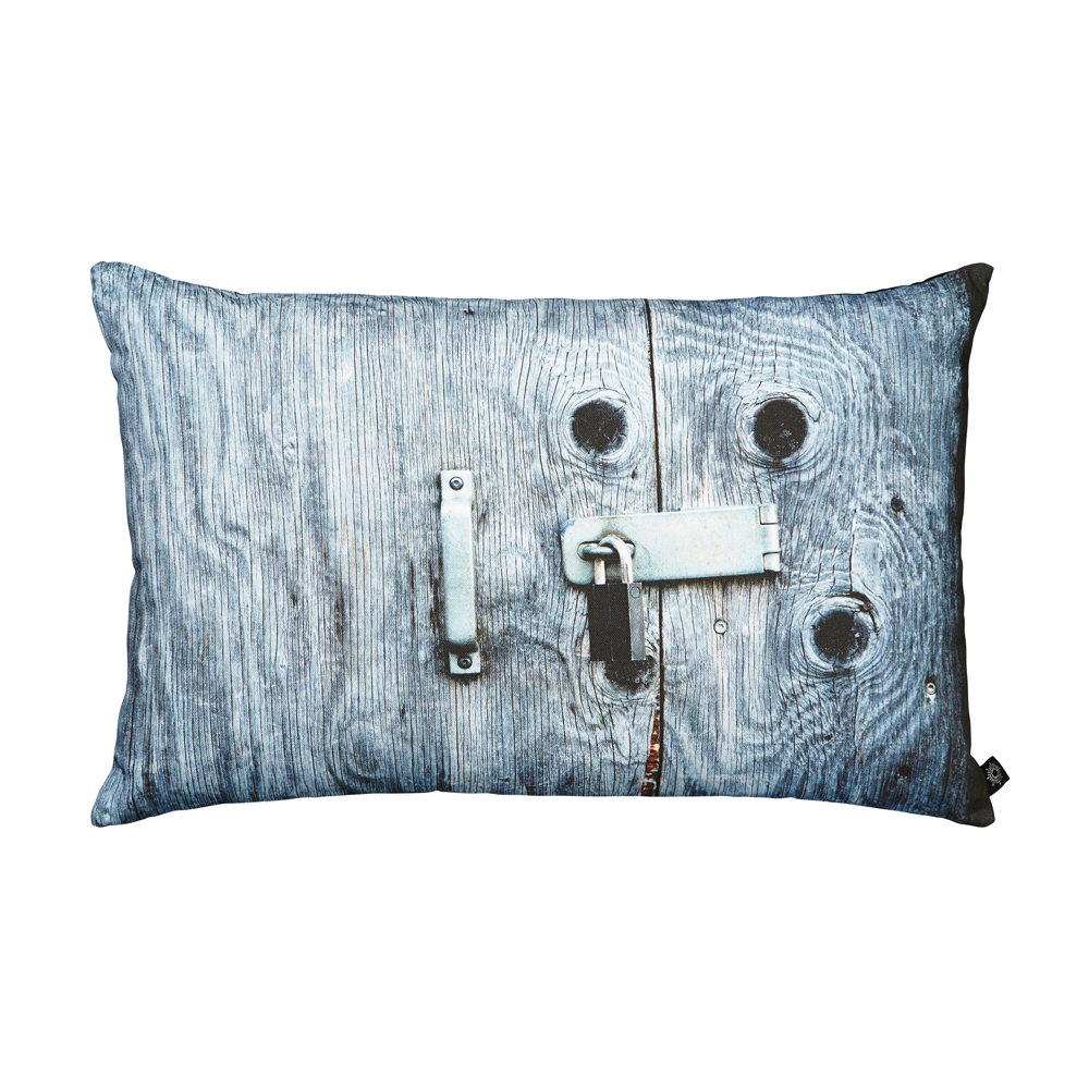 By Nord | Blue Door Pillow | Decorative Pillow | Kontrast | Danish ...