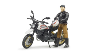 Scrambler Ducati Desert Sled w driver