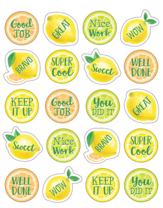 Lemon Zest Stickers