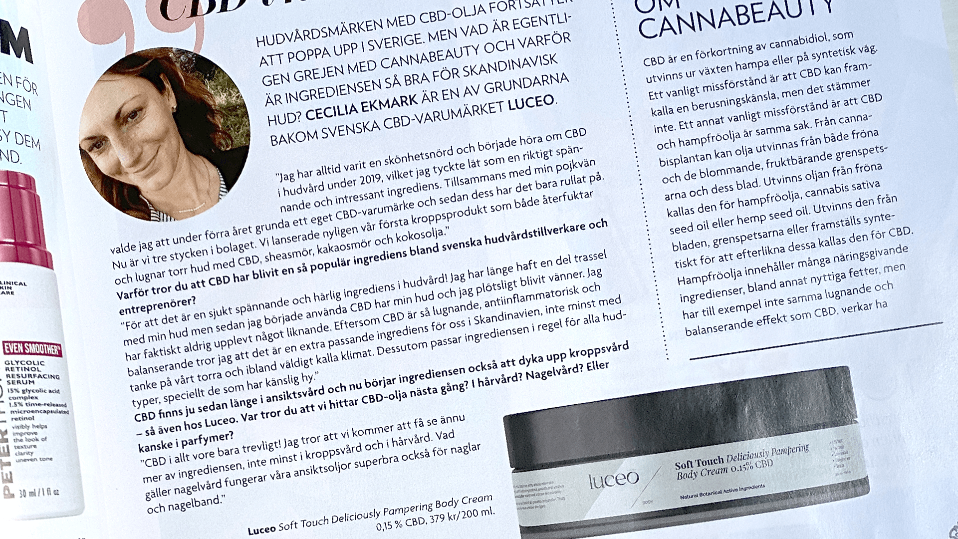 cbd skincare luceo daisy magazine