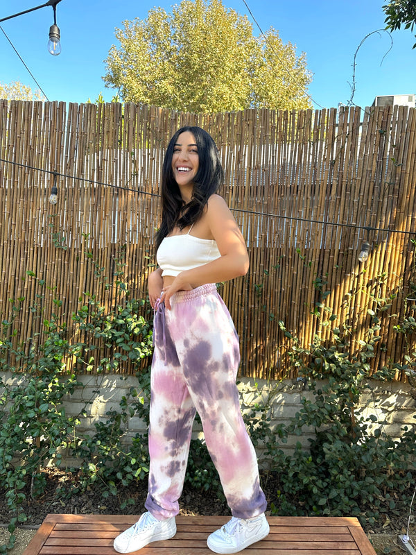 Tie Dye Hot Pink Jogger – Humble Wag