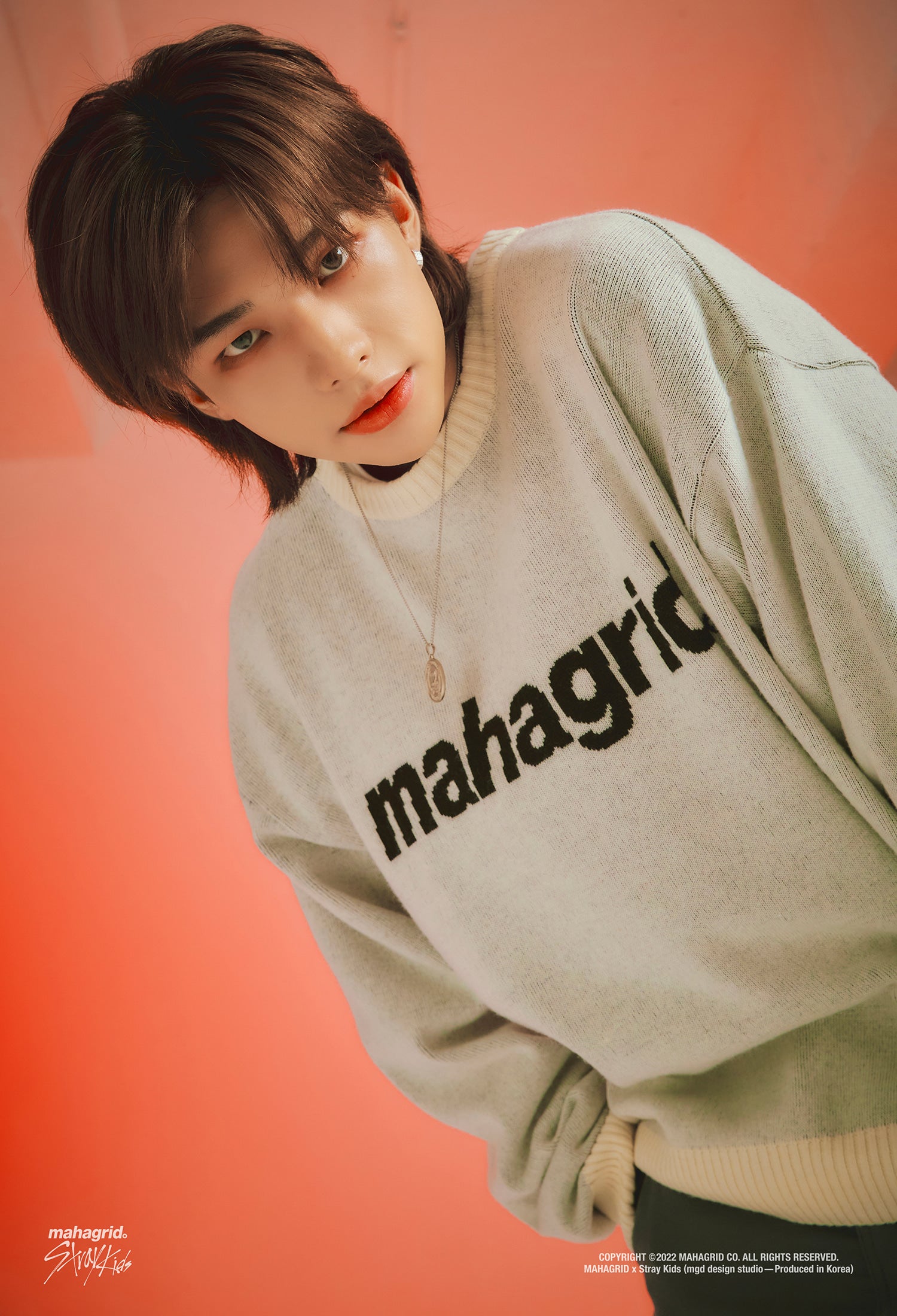 Mahagrid [Stray Kids] F/W COLLECTION BASIC LOGO KNIT SWEATER