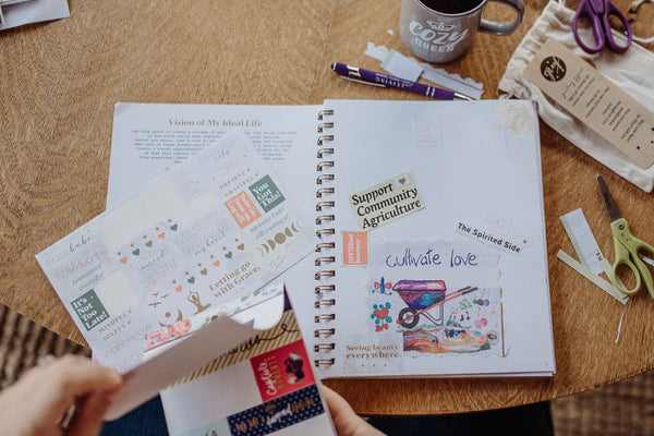 Materials to create a vision board