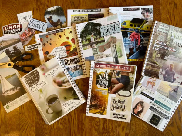 Collection of Vision boards