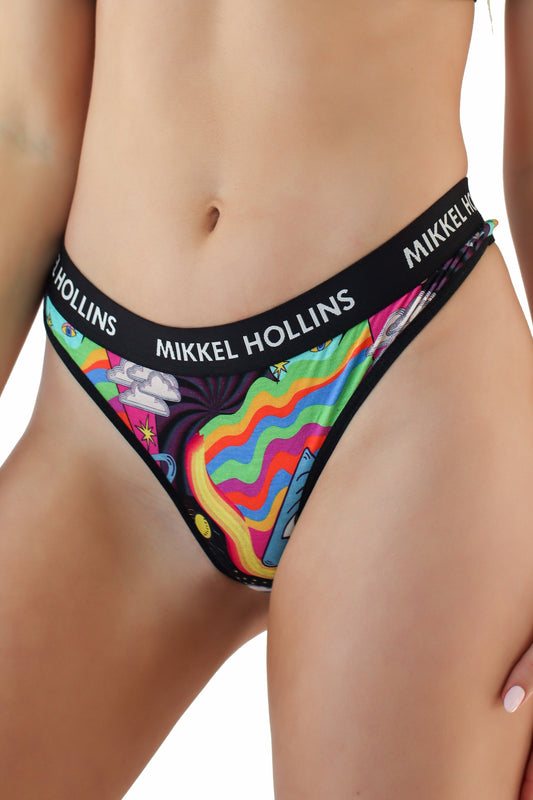 Donuts - Modern Womens Thong Underwear  Ultra Soft Tencel Thongs With –  Mikkel Hollins