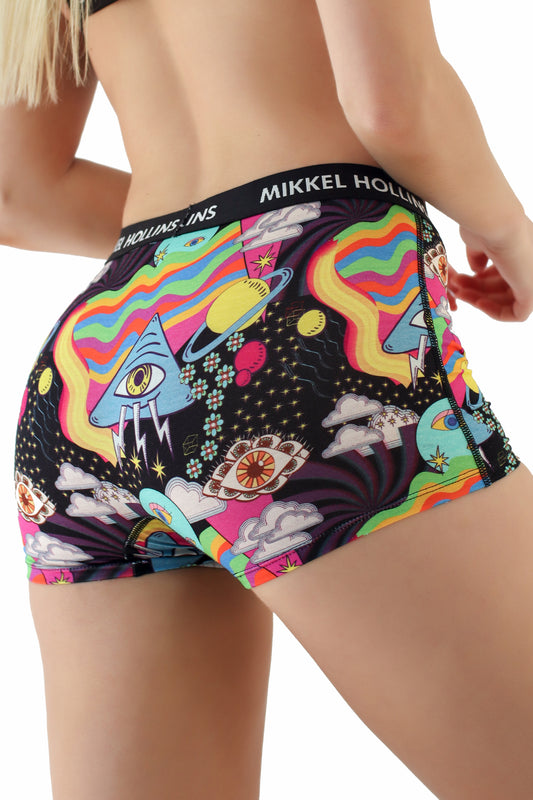 Popsicles Design - Boy Shorts Underwear For Women | Ultra Soft Tencel Boxer  Briefs For Women