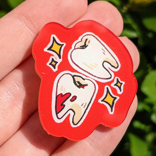 Teeth Candy Stickers!