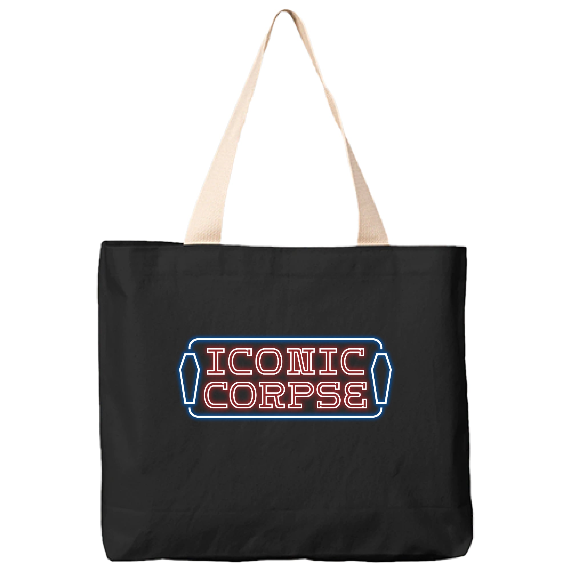Iconic Corpse Canvas Tote Bag
