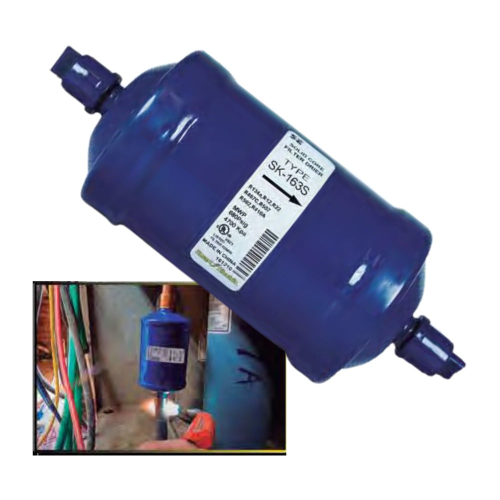 REFRIGERATION PRODUCTS-LIQUID LINE FILTER DRIERS- 3/8 FLARE