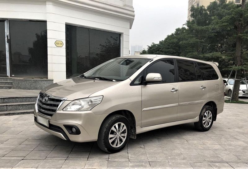 Cách tính giá lăn bánh Toyota innova cũ  anycarvn