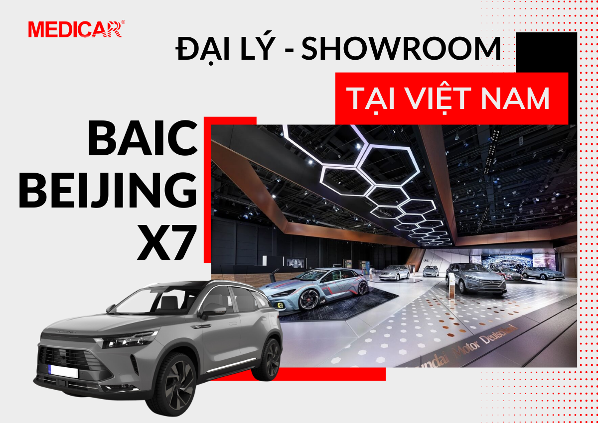 Showroom BAIC Beijing X7 tại Việt Nam