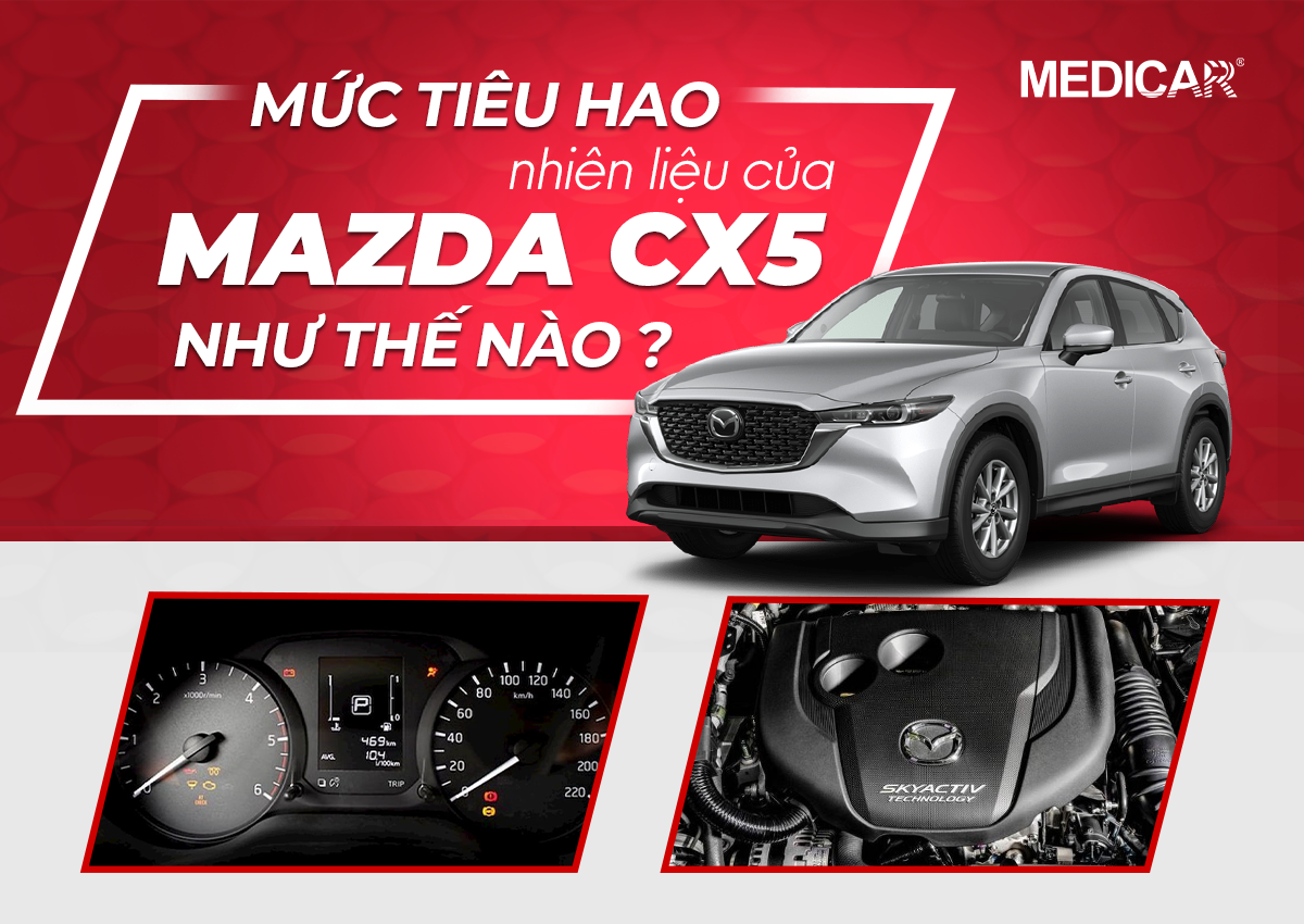 Mức tiêu hao nhiên liệu của Mazda CX5