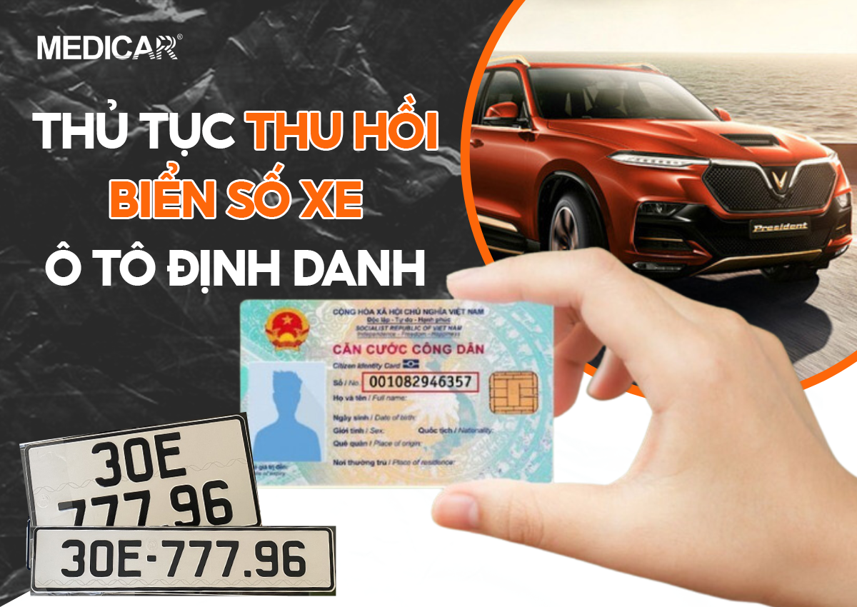 Thủ tục thu hồi biển số xe ô tô định danh