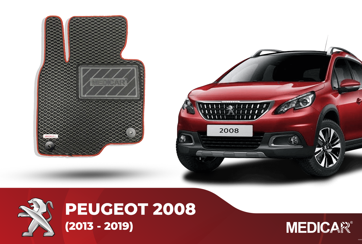 Thảm lót sàn ô tô Peugeot 2008 (2013-2019) – Medicar-Vietnam