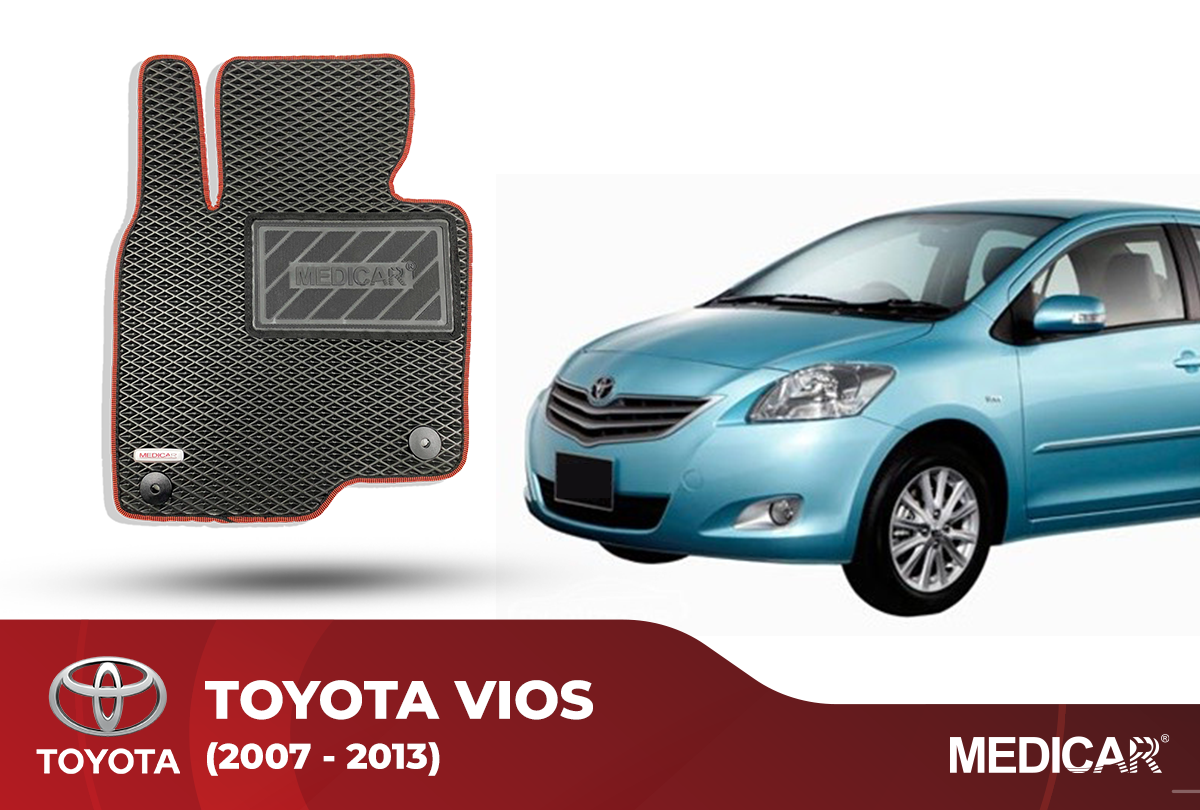 Độ đèn Bi gầm Toyota Vios 2007 Đèn sương mù đèn cản Thay bóng đèn tăng