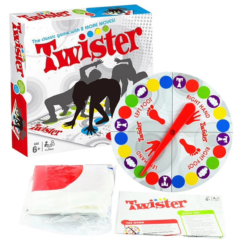 Cheap Spot Twister Body Twist Board Game Family Party Funny Interactive Game
