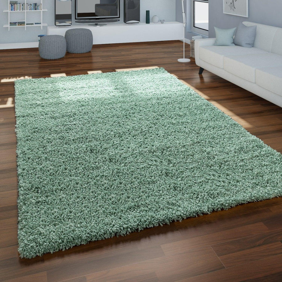 mint shag area rug