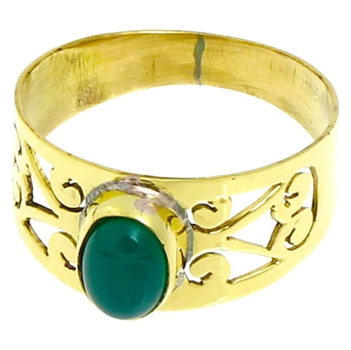Messing+Ringe+Jade+grün+oval+Spiralen+Stanzmuster+10+mm+antik+golden+nickelfrei+Tribal+Brass