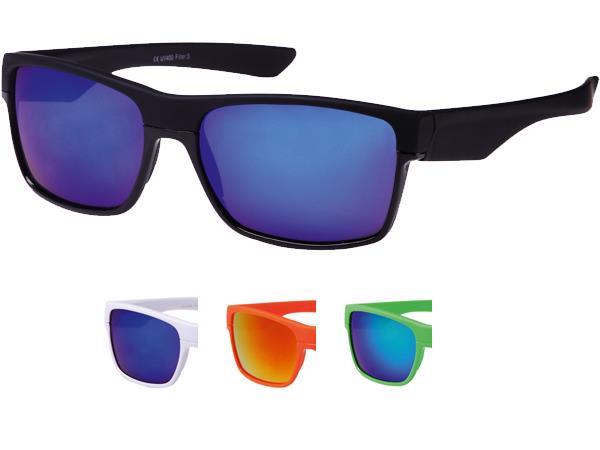 Sonnenbrille+Nerd+Sportbrille+bunt+verspiegelt+400+UV++schmal