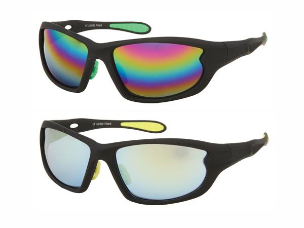 Sonnenbrillen+Radbrille+Sportbrillen+bunt+verspiegelt+400+UV+breit+Bögen+Gummi